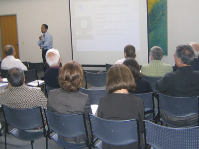 The workshop was led by NIAC Board member Ali Golchin, Dokhi Fassihian (Executive Director) and Trita Parsi